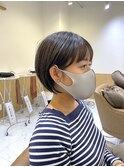丸みショートボブ