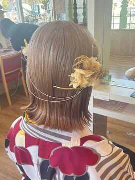 ステラ 吉祥院(stella) 卒業式ヘアセット