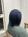 テーラヘアープラス 木更津2号店(TELA HAIR+) ☆ブルー☆色落ちも楽しめるのでおすすめです！