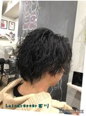 ツイストスパイラルパーマ+カット