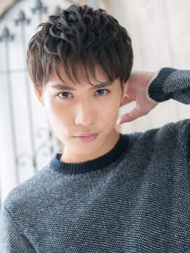 モッズヘアー メン 戸田公園店(mod's hair men) ヘルシースタイルで好感度あがる!くせ毛束感ショートe戸田公園