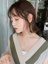 サイン 表参道(SIGN)&nbsp;レイヤーカットイヤリングカラーインナーカラーケアブリーチ