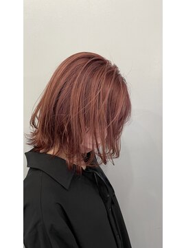 シャロン(SHARON) ウルフレイヤースタイル×ピンクラベンダー