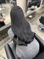 ペレ 栄店(PELE)&nbsp;デザインカラー/レイヤーカット/ウェットヘア/オリーブベージュ