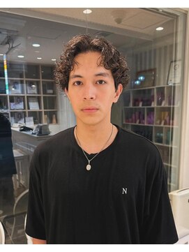 ヘアアンドメイク ニューヨーク ニューヨーク 長岡天神店(Hair&Make NYNY) ニュアンスハードパーマ/メンズパーマ/センターパート
