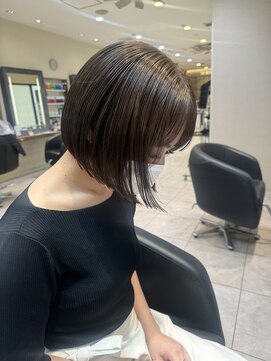 ケンジ 横須賀中央(KENJE) どこからみても綺麗なミニボブ