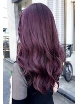 ジェムヘアスタジオ 湘南平塚南口店(Gem Hair Studio)&nbsp;エフェクトブリーチ×イルミナ『ピンクバイオレット』【神原】