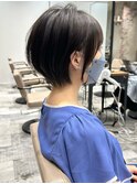 みねスタイル♪ 似合わせ ショート ボブ 30代 40代 小顔 新宿