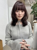 ミーナ バイ アーバン(Meena by urban.)&nbsp;ラベンダーカラー × レイヤーカット