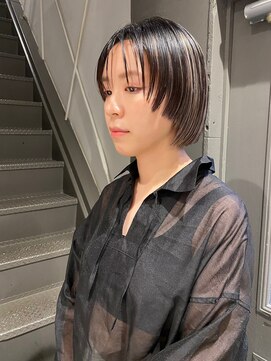 フェンヘアーアイス 中目黒(Fen.hair ici) 大人可愛い美人似合わせレイヤーボブ