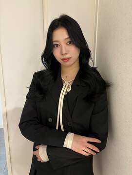 ユーフォリア 渋谷グランデ(Euphoria SHIBUYA GRANDE) ダークグレー/暗髪/レイヤーカット/韓国ヘア