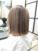 白髪ぼかしハイライト