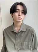毛流れパーマ　ニュアンスパーマ　好印象ヘア　MOMO