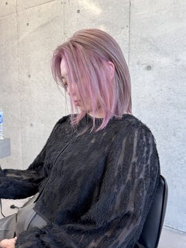 ローレン(Lolen.) ミルクティーとフェイスフレーミングピンク　ふじゆー