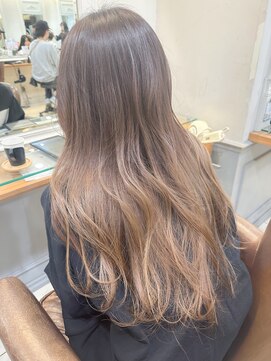 ネオリーブ チロル 横浜西口店(Neolive CiroL.) グレージュ/グラデーションカラー/ハイライトカラー【横浜】k