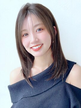 エインアンリー 明治神宮前(AIN.ANLY.) デジタルパーマくびれカットコテ巻き風パーマ縮毛矯正韓国風