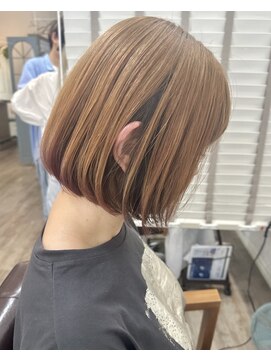 ラウラアンドロー(LAURA&RO) ミルクティーベージュダブルカラーインナーカラーケアブリーチ