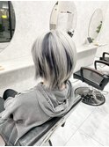 デザインカラー/ケアブリーチ/ローライト/ホワイト/仙台美容室
