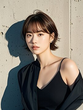 エイチ ウルフカット 大阪梅田(811) ウルフカットショートカットボブショートボブレイヤーカットボブ