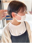 マッシュショート/ショートボブ/ショートヘア