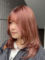 フェイス 石川町 (FACE)&nbsp;ハッシュカット/ハイレイヤー/赤