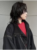 ニュアンスパーマ　レイヤーパーマ　ミディアムパーマ