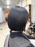 【安齋指名限定】湿気や汗対策◎朝楽になる美髪縮毛矯正＋トリートメント