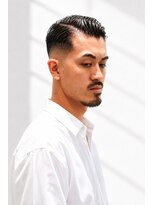 ヒロギンザ 難波店(HIRO GINZA) サイドパートスキンフェード