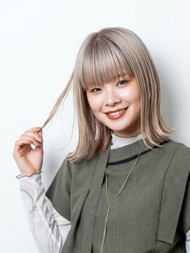 アッシュ 亀戸店(Ash) 髪質改善/透け感グレージュ/白髪ぼかし/ハイライト/亀戸駅