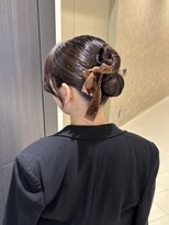 サヴォア(Savoir) お呼ばれヘア◎ピタッとねじりヘア