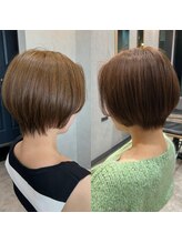 ツヅル(tsuzuru.)&nbsp;ショートカット　丸みショート　くびれショート