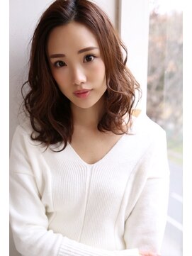 レシェル 多治見店(RECIEL) RECIEL多治見　☆ウェーブセミロング☆　ｂｙ安藤