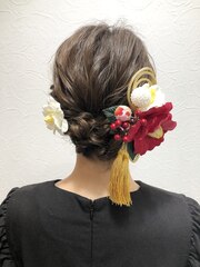 成人式ヘアアレンジ