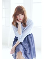 トーン 堺北野田店(tone.)&nbsp;ふんわり甘めのウェーブヘアは上司のウケも♪