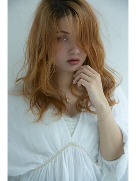 ミエルヘアーエスト 新宿店(mielhair est) アプリコットベージュ【新宿】