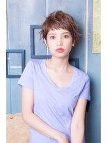 クート アンド シー 東川口(kuto and C)&nbsp;東川口×束間ショート×無造作セット×N.エヌドットカラー