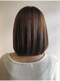 インナーカラーボブ