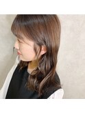 おくれ毛☆ココアブラウン