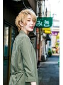 terara★多田羅 今っぽショート…ハイトーンカラーショート