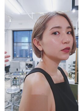 リュト(Lute) 【Lute】1ブリーチでつくるハイトーンボブ(心斎橋/梅田)