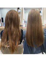 アンフィシュピトロワ(AnFye spi tlow)&nbsp;ジュエリーシステム×LULUTr×縮毛矯正で艶髪ストレートヘア♪