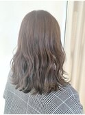 透け感アッシュブラウン☆松井美咲季