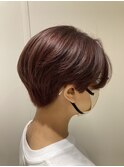 ダークブラウンショート