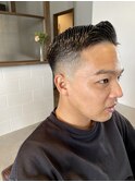 バーバースタイル スキンフェード ビジネス パートスタイル