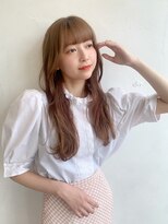 シエルバイアフロート(ciel by afloat)&nbsp;〈藤間〉韓国ガーリーヘア/ピンクミルクティーベージュ