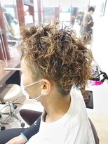 アース 菊名店(HAIR&MAKE EARTH) メンズブリーチのツイストスパイラル