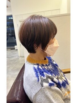 ブレンドバイハピネス(Blend by happiness) クビレショート/くびれ丸みショート/髪質改善/ベージュ
