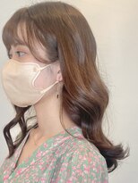 六本木美容室 西麻布店 ブリーチ無し◎ ミルクティーベージュカラー