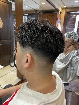 リットジェンツ 千葉(Lit Gents) フェードカット&スパイラルパーマ【SHOHEI】