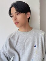 ナチュラルセンターパートショート刈り上げなし☆